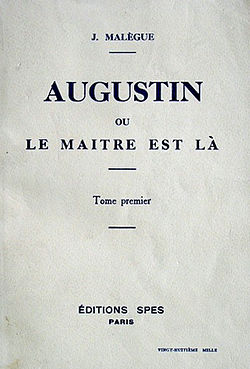 Image illustrative de l’article Augustin ou Le Maître est là