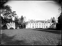 Château de Tourdelain[36], Ensemble sur parc par Gustave William Lemaire, entre 1900 et 1920.