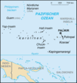 mapo de Mikronezio