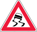 Slippery road