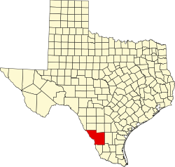 Location within the U.S. state of Texas