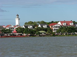 Đường Waterkant ở Paramaribo