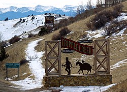 Entering Cripple Creek.