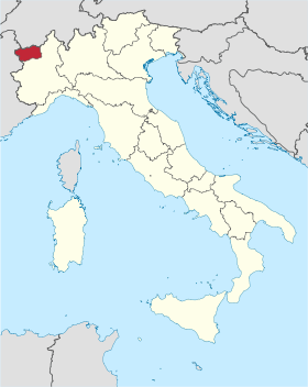 Mapa a pakabirukan ti Ginget ti Aosta