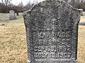 Armbrust family grave marker, 1907