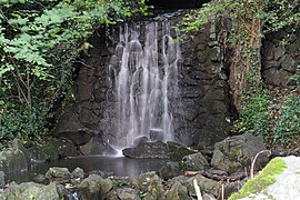 Chute d'eau du Bushy Park de Dublin.