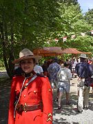 Día de Canadá en la Sala Galiano Norte; Const. Lina Dabit, RCMP