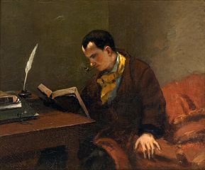 Charles Baudelairen muotokuva, 1848.