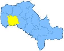 Location in the Podolia Governorate