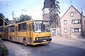 Obus Ikarus 280T auf der Linie 1 in Ehringsdorf