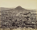 Sett frå Akropolis. Fotografi av Francis Bedford frå 1862