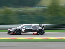 Photo d'une Audi R8 LMS.