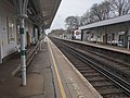 View from platform 2 (southbound) looking towards Hassocks.