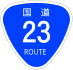 National Route 23 shield