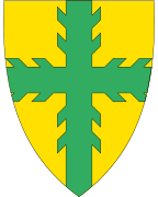 Coat of arms of Leirfjord Municipality