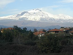 Vulkanen Etna på Sicilien