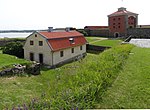 Sjukhusbyggnaden på Nya Älvsborg, nu museum.