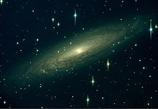 Galaxy NGC 2613, a spiral galaxy that resembles our own Milky Way
