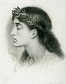 Study of Sappho, 1862