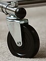 Swivel caster with pintle