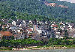 Skyline of Trechtingshausen