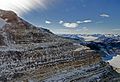 Luftaufnahme auf das Transantarktische Gebirge