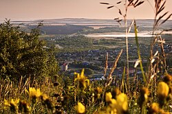 Vista della città di Belokuricha