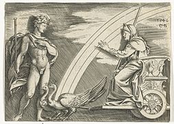 Juno en Aeolus, de Cornelis Bos (1546)