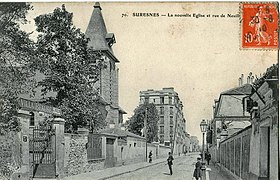 A "Nova igreja", em 1910.