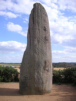 Menhir de la Bretellière, Saint-Macaire-en-Mauges