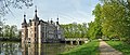 Image 7 Poeke Castle Photo: Marc Ryckaert Poeke Castle is a castle near Poeke, Belgium. Standing on 56 hectares of park, the castle is surrounded by water and is accessible through bridges at the front and rear of the building. More selected pictures