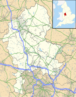 RAF Perton is located in Staffordshire