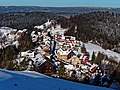 Blick vom Glockenberg nach Schwalbenherd