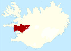 Location of Borgarbyggð