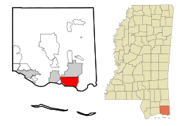 Pascagoula – Mappa