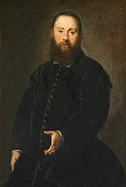 Retrato de un caballero (¿Agostino Doria?), de Tintoretto (h. 1555).