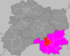 Localisation du canton de Vitry-le-François-Ouest