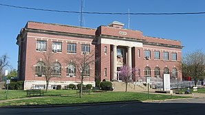 Das Massaac County Courthouse in Metropolis
