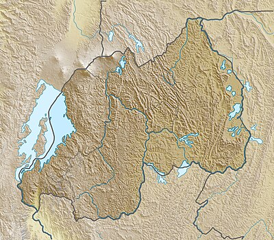 Location map Rwanda
