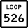 State Highway Loop 526 marker