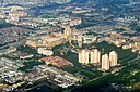 ☎∈ Aerial view of Bandar Sunway in Klang Valley in Feb 2011.