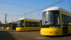 Bombardier Flexity Berlin 3001, 4001, 8001, 9001 BVG Berlin