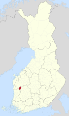 Lage von Karvia in Finnland