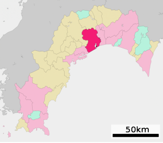 高知市位置図