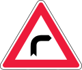 Dangerous curve to the right