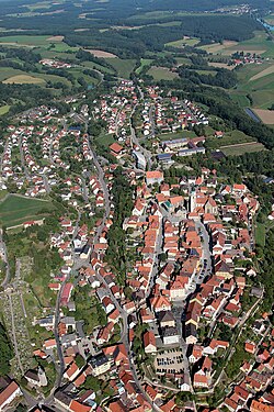 Skyline of Nabburg