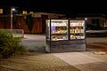 Bookcase at Onnen-Visser-Platz, Norderney, Lower Saxony, Germany