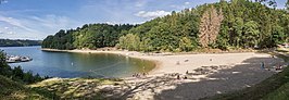 Plage de la Siauve aan het Lac de Bort-les-Orgues