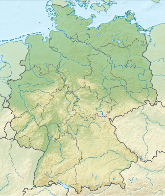 Mapa de localização/Alemanha