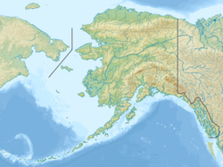 Map showing the location of Kuiu Wilderness